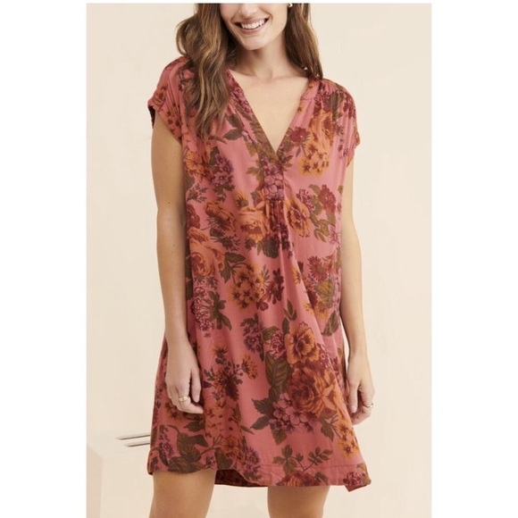 Anthropologie floral dress sz XL - Picture 1 of 10